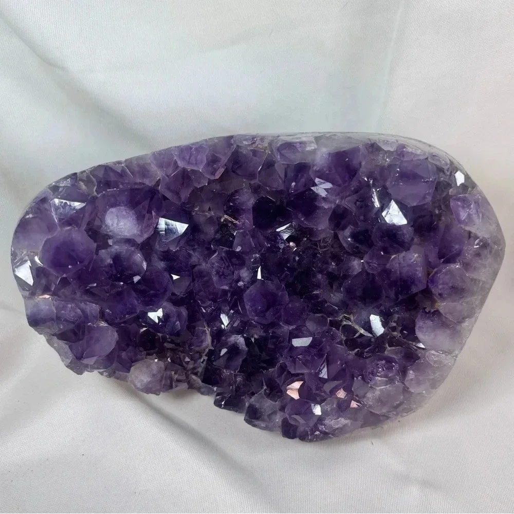 Brazilian Amethyst Juicy Grape Jelly Points 🍇 Cutbase Display Statement Piece - Picture 6 of 11